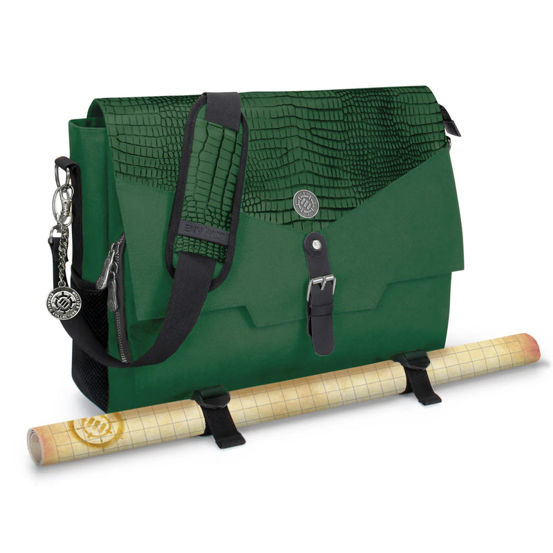 Enhance Gaming: RPG Player's Messenger Bag: Dragon Green