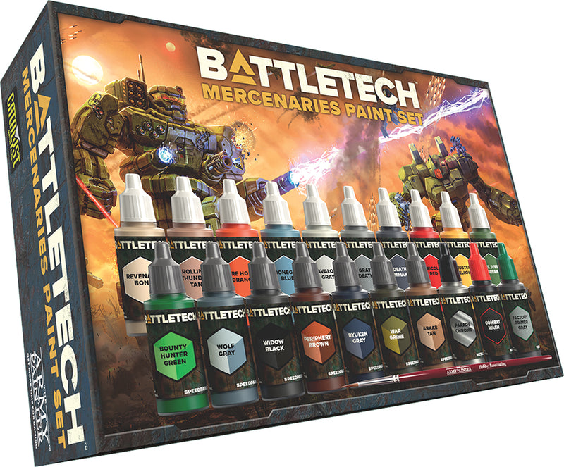 Battletech: Mercenaries Paint Set