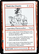 Tibalt the Chaotic (2021 Edition) [Mystery Booster Playtest Cards]