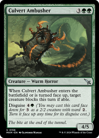 Culvert Ambusher [Murders at Karlov Manor]