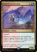 Sarinth Greatwurm (Promo Pack) [The Brothers' War Promos]