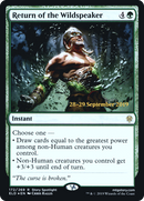 Return of the Wildspeaker [Throne of Eldraine Prerelease Promos]