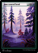 Snow-Covered Forest (PixelSnowLands.jpg) (SLD-329) - Secret Lair Drop Foil
