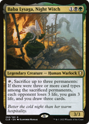 Baba Lysaga, Night Witch [Commander Legends: Battle for Baldur's Gate]