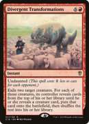 Divergent Transformations [Commander 2016]
