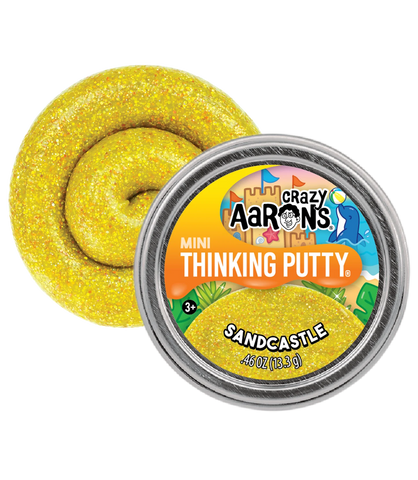 Crazy Aaron's - Mini Tin- Sandcastle Thinking Putty