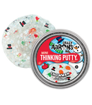 Crazy Aaron's - Mini Tin- Snowman Thinking Putty