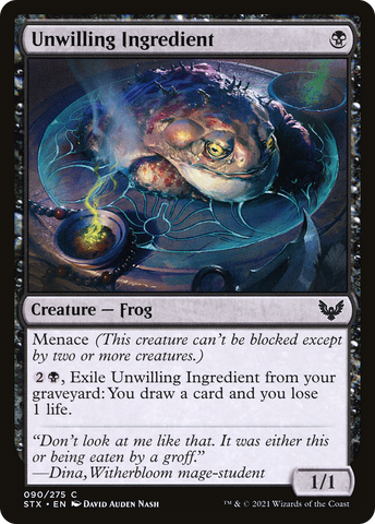 Unwilling Ingredient [Strixhaven: School of Mages]