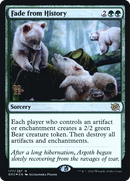 Fade from History [The Brothers' War Prerelease Promos]