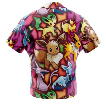 Hawaiian Shirt: Anime: Pokemon: Eveeloutions: L