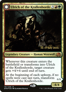 Ulrich of the Krallenhorde // Ulrich, Uncontested Alpha [Eldritch Moon Prerelease Promos]