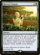 Harvest Season [Kaldheim Commander]