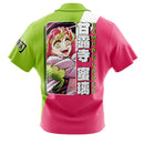 Hawaiian Shirt: Anime: Demon Slayer: Mitsuri Kanroji: XL