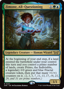 Zimone, All-Questioning (Promo Pack) [Duskmourn: House of Horror Promos]
