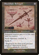 Blackblade Reforged (Retro Schematic) (Serialized) [The Brothers' War Retro Artifacts]