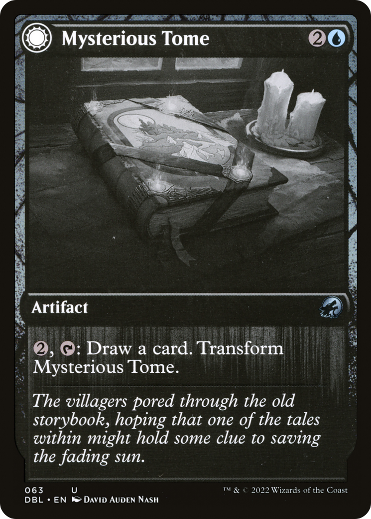 Mysterious Tome // Chilling Chronicle [Innistrad: Double Feature]