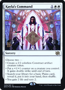 Kayla's Command [The Brothers' War Prerelease Promos]