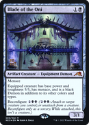 Blade of the Oni [Kamigawa: Neon Dynasty Prerelease Promos]