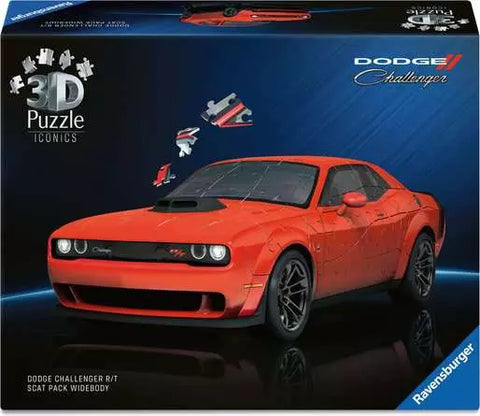 Ravensburger: 3D Puzzle: Dodge Challenger R/T Scat Pack Wideboy