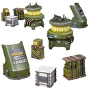 HALO: Flashpoint: UNSC Scenery Set