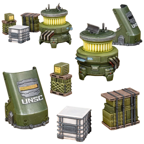 HALO: Flashpoint: UNSC Scenery Set