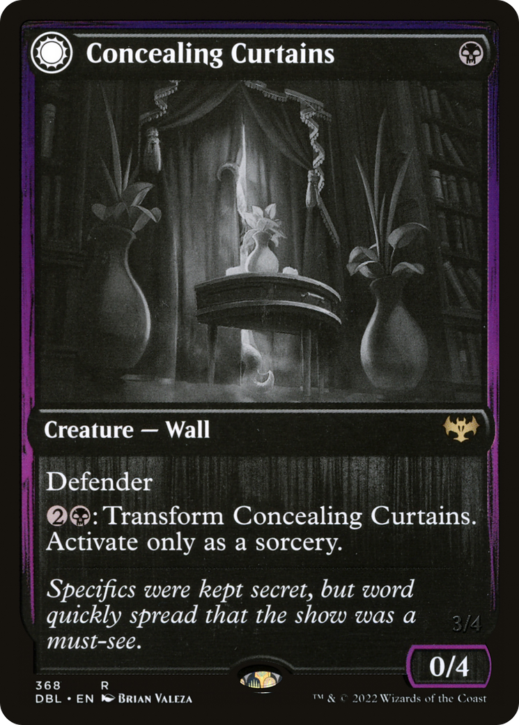 Concealing Curtains // Revealing Eye [Innistrad: Double Feature]