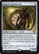Solemn Simulacrum [Kamigawa: Neon Dynasty Commander]