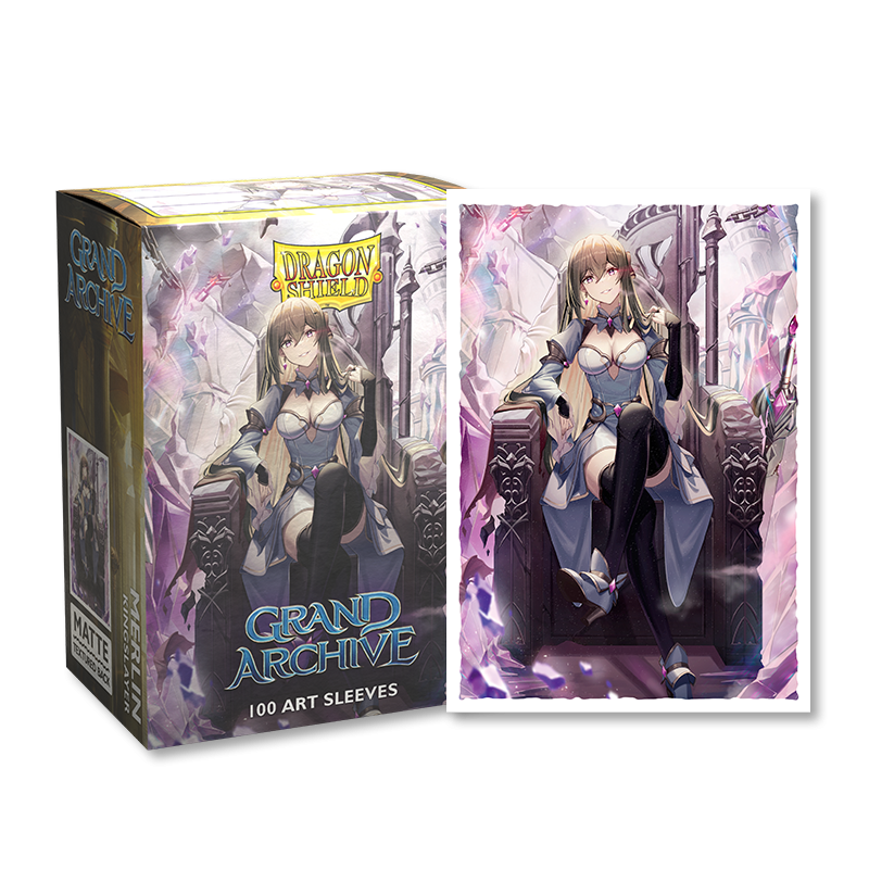 Dragon Shield: Standard 100ct Sleeves - Grand Archive (Merlin, Kingsla