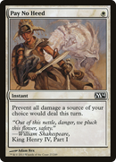 Pay No Heed [Magic 2014]
