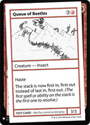 Queue of Beetles [Mystery Booster Playtest Cards]