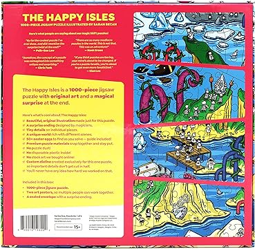 Magic Puzzle Company: The Happy Isles: 1000 Pieces