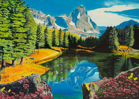 Ravensburger: 300 Piece: Rocky Mountain Reflections