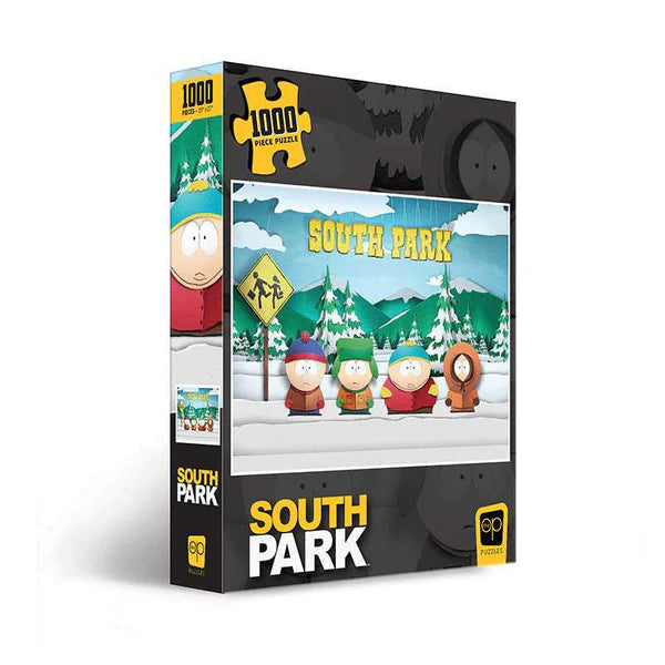 Puzzle: South Park "Paper Bus Stop" 1000 Piece Puzzle