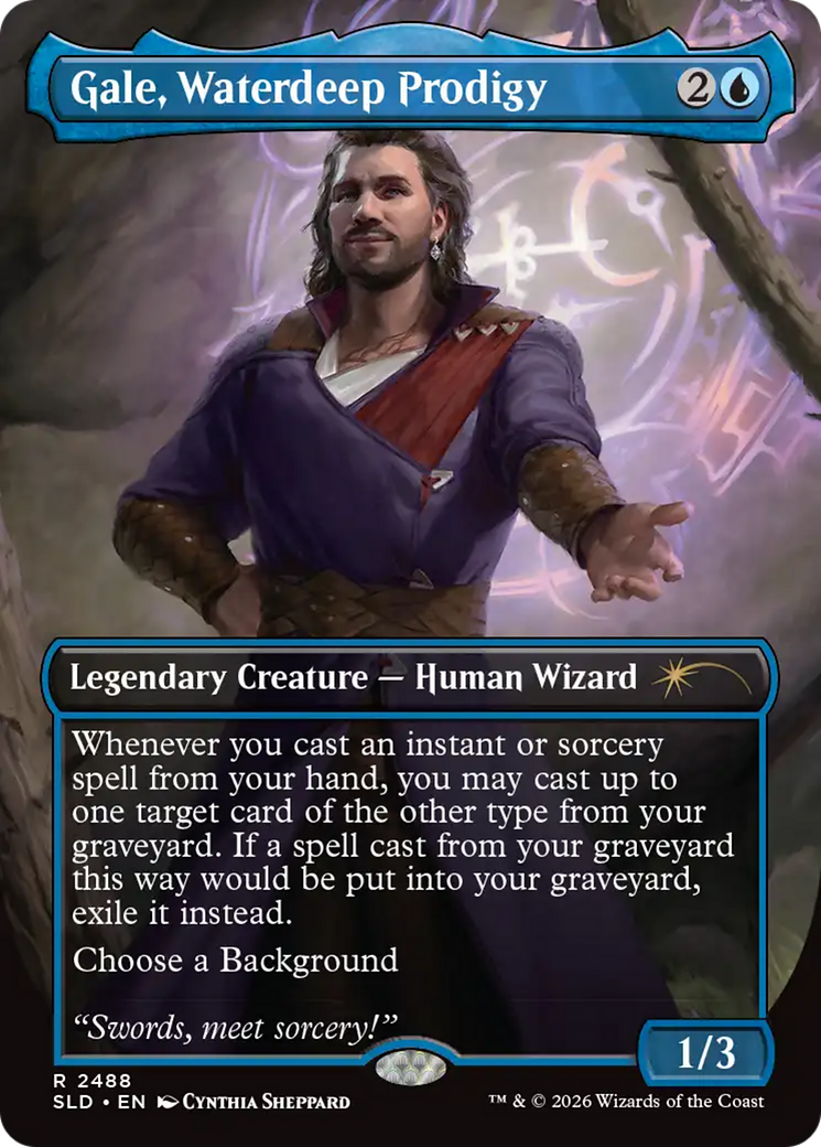 Gale, Waterdeep Prodigy [Secret Lair Drop Series]