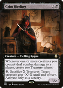 Grim Hireling (Extended Art) [Dungeons & Dragons: Adventures in the Forgotten Realms Commander]