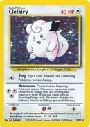 Clefairy 005  - Holofoil Base Set - Holo Rare