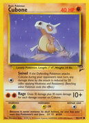 Cubone 070  Base Set 2 - Common