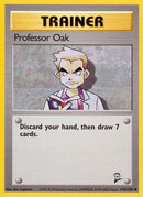 Professor Oak 116  Base Set 2 - Uncommon