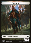 Soldier Token (CMR-002) - Commander Legends Tokens