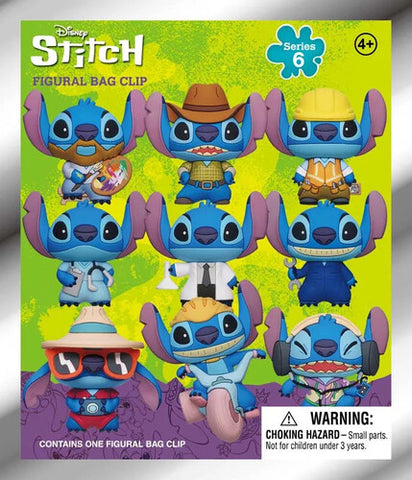 Anime Figure: Blind Bag: Stitch Dangler: Series 6