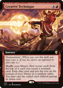 Creative Technique (Extended Art) [Commander 2021]