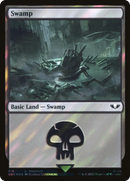 Swamp (314) (Surge Foil) [Warhammer 40,000]
