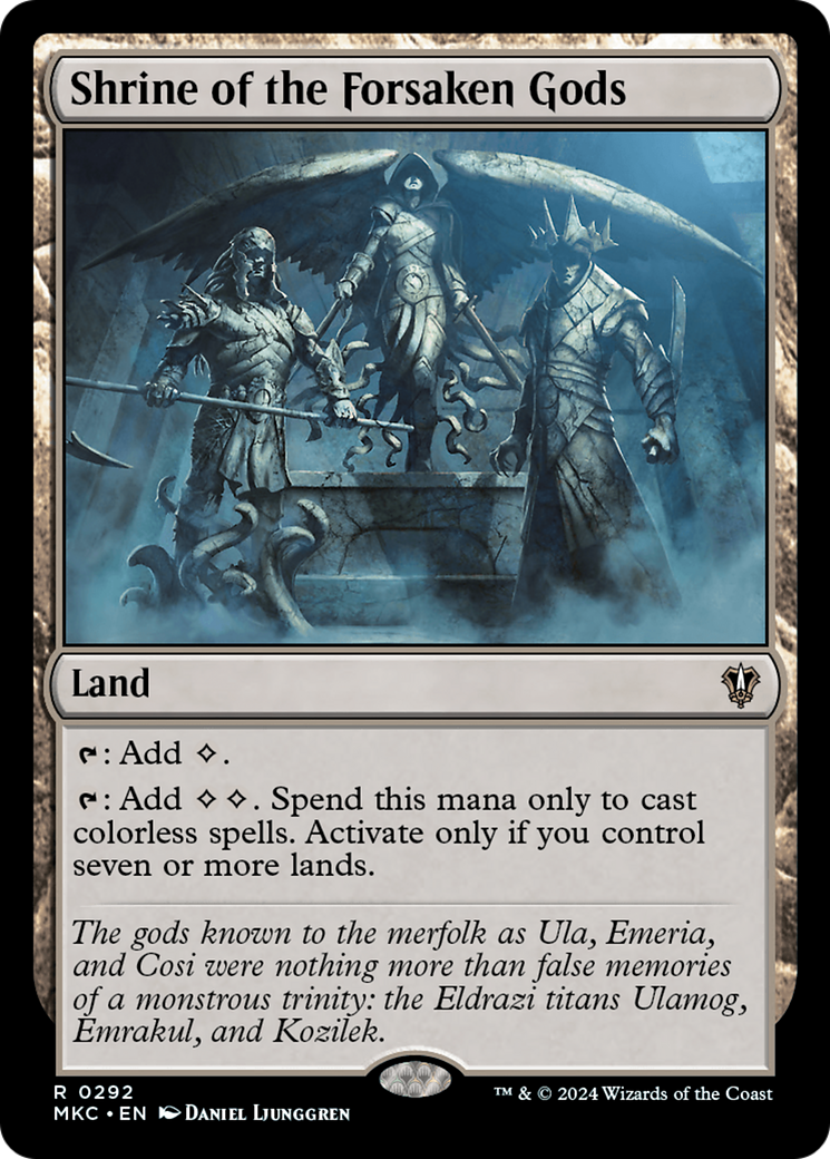 Shrine of the Forsaken Gods [Murders at Karlov Manor Commander]