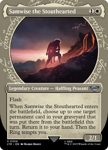 Samwise the Stouthearted (Showcase Ring Frame) [The Lord of the Rings: Tales of Middle-Earth]