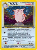 Clefable (1) (1) 001  - 1st Edition Holofoil Jungle - Holo Rare