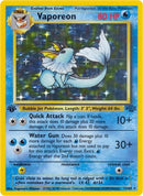 Vaporeon (12) (12) 012  - 1st Edition Holofoil Jungle - Holo Rare