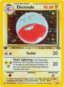 Electrode (2) (2) 002  - 1st Edition Holofoil Jungle - Holo Rare
