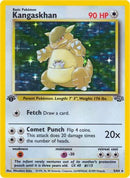 Kangaskhan (5) (5) 005  - 1st Edition Holofoil Jungle - Holo Rare