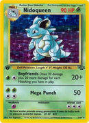 Nidoqueen (7) (7) 007  - 1st Edition Holofoil Jungle - Holo Rare