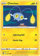 Chinchou 051  - Reverse Holofoil SWSH12 Silver Tempest - Common
